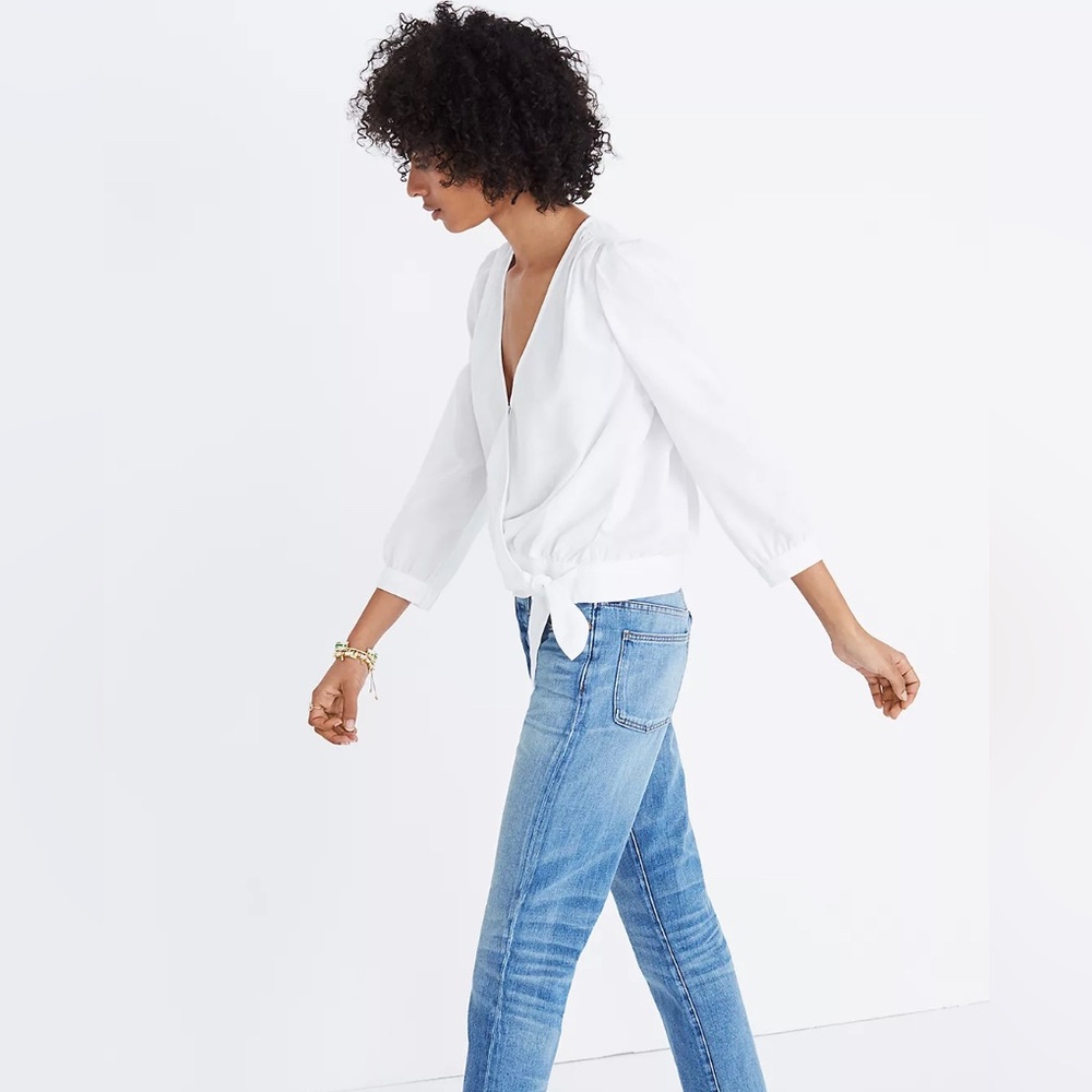 Madewell Wrap Top